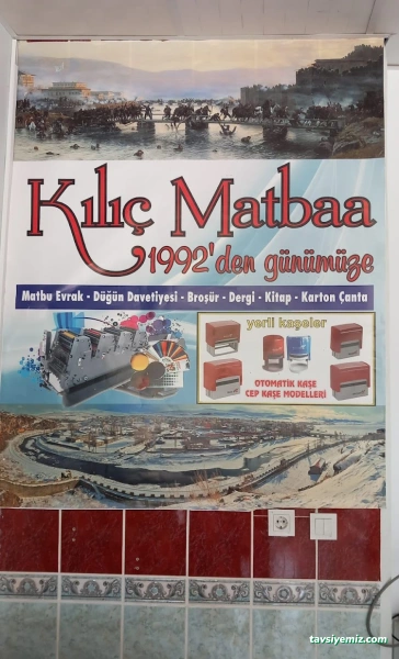 Kılıç Ofset Matbaacılık Kılıç Ofset Matbaacılık