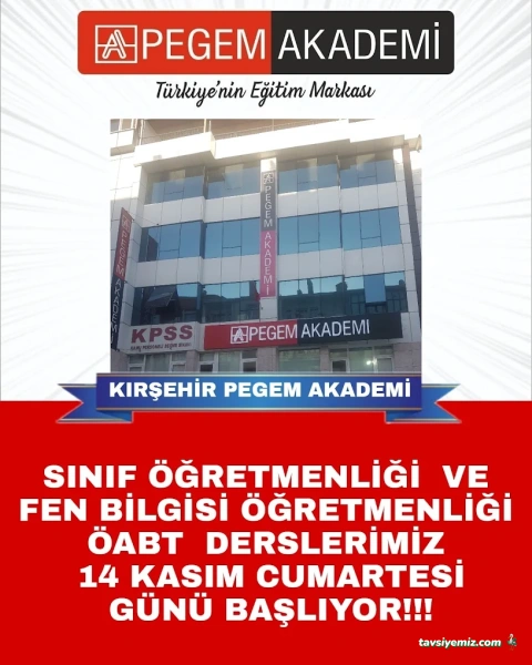 Kırşehir Pegem Akademi Kırşehir Pegem Akademi