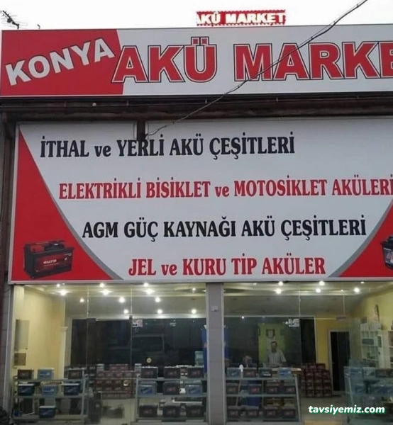 Konya Akü Market Konya Akü Market