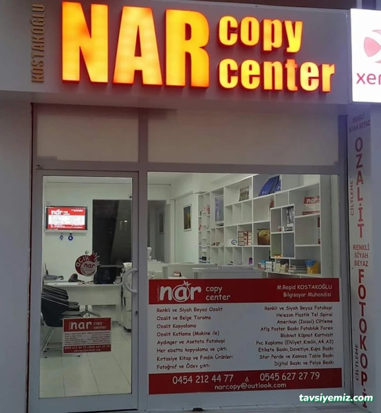 Kostakoğlu Nar Copy Center Kostakoğlu Nar Copy Center