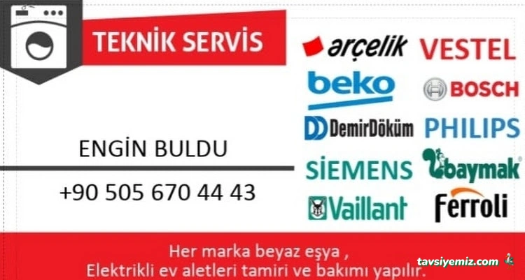 Manisa Beyaz Eşya Tamirci Servisi