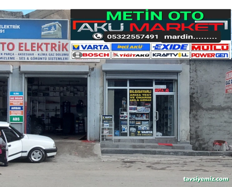 Metin Oto Akü Market Metin Oto Akü Market