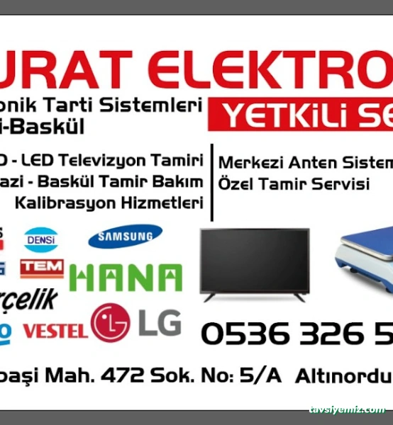 Murat Elektronik -Tv Tamiri Ve Elektronik Terazi Baskül -Tamir Servisi Murat Elektronik -Tv Tamiri Ve Elektronik Terazi Baskül -Tamir Servisi