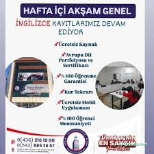 Muş İngiliz Kültür Yabancı Dil Kursu Muş İngiliz Kültür Yabancı Dil Kursu