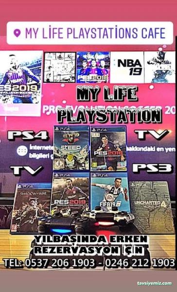 My Life Playstation Cafe My Life Playstation Cafe