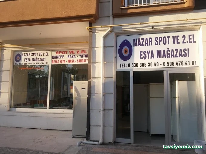 Nazar İkinci El Eşya Ve Spot Mağazası Nazar İkinci El Eşya Ve Spot Mağazası