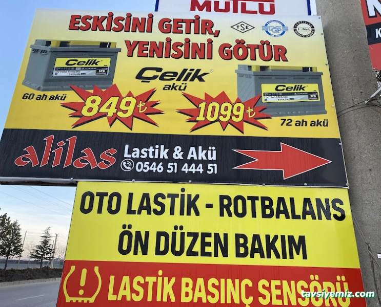 Niğde Oto Lastik Alilas Niğde Oto Lastik Alilas