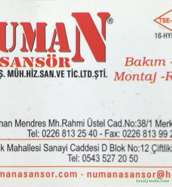 Numan Asansör Numan Asansör