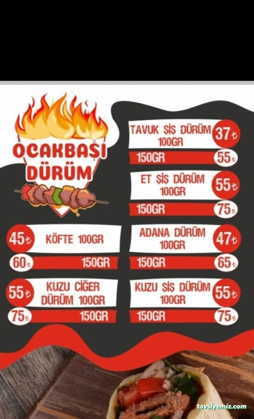 Ocakbaşı Dürüm Ocakbaşı Dürüm