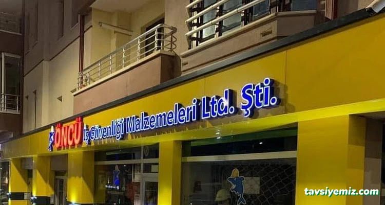 Öncü İş Güvenliği Malzemeleri Öncü İş Güvenliği Malzemeleri