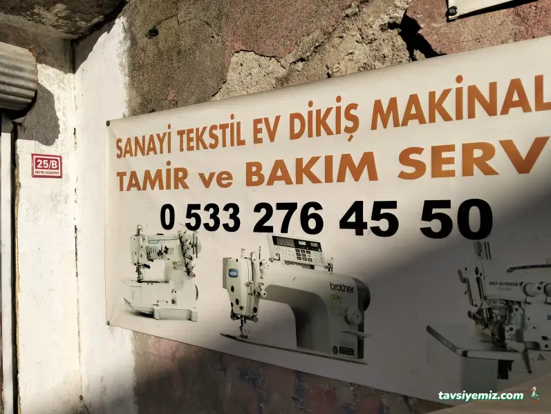 Onur Dikiş Makinaları Tamir Servisi