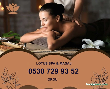 Ordu Lotus Masaj Salonu Spa Ordu Lotus Masaj Salonu Spa