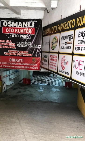 Osmanlı Otopark Ve Oto Kuaför Osmanlı Otopark Ve Oto Kuaför