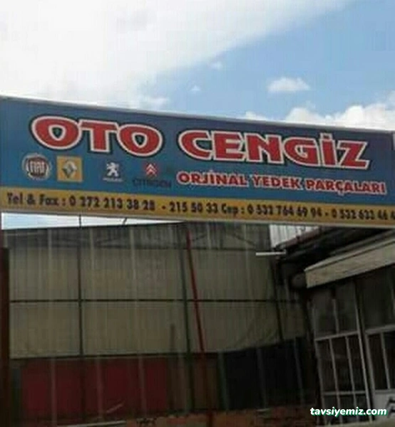Oto Cengiz Yedek Parça (Afyonkarahisar) Oto Cengiz Yedek Parça (Afyonkarahisar)