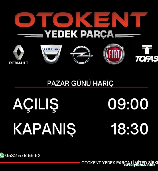 Otokent Yedek Parça Nevşehir Otokent Yedek Parça Nevşehir