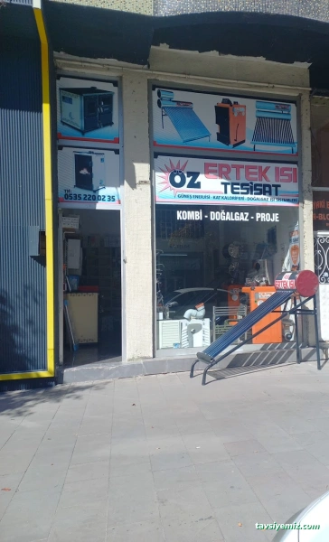 Öz Ertek Isı Tesisat Güneş Enerji Sistemleri Öz Ertek Isı Tesisat Güneş Enerji Sistemleri