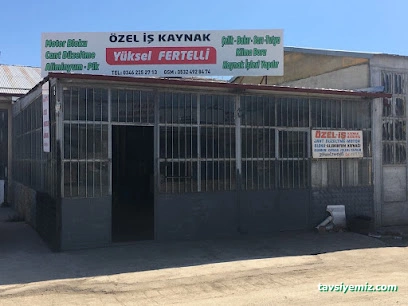 Özel İs Kaynak Atölyesi Özel İs Kaynak Atölyesi