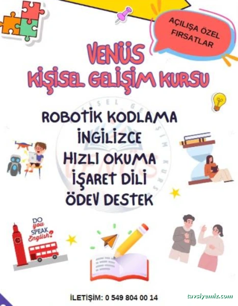 Özel Venüs Kişisel Gelişim Kursu Özel Venüs Kişisel Gelişim Kursu