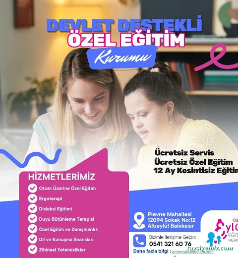 Özel Yeni Eylül Özel Eğitim Ve Rehabilitasyon Merkezi | Altıeylül Rehabilitasyon Merkezi Özel Yeni Eylül Özel Eğitim Ve Rehabilitasyon Merkezi | Altıeylül Rehabilitasyon Merkezi