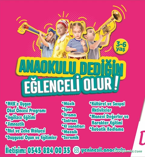 Özel Yeni Nesil Anaokulu Özel Yeni Nesil Anaokulu