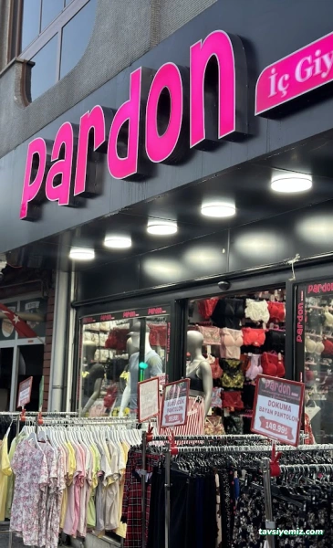 Pardon İç Giyim Pardon İç Giyim