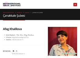 Psk. Dan. Afag Khalilova, Cinsel Sorunlar Ve Çift Danışmanlığı Psk. Dan. Afag Khalilova, Cinsel Sorunlar Ve Çift Danışmanlığı