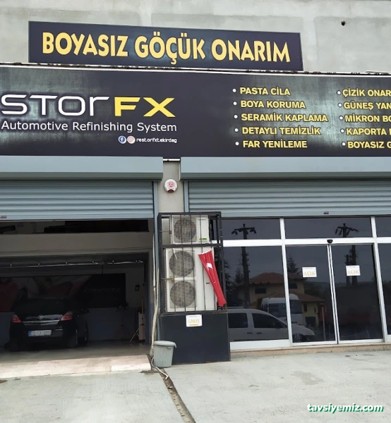 Restorfx Tekirdağ / Sapphıre Boya Yenileme Ve Boyasız Göçük Onarım Merkezi Restorfx Tekirdağ / Sapphıre Boya Yenileme Ve Boyasız Göçük Onarım Merkezi