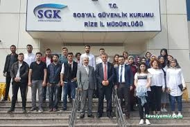 Rize Sosyal Güvenlik İl Müdürlüğü Rize Sosyal Güvenlik İl Müdürlüğü