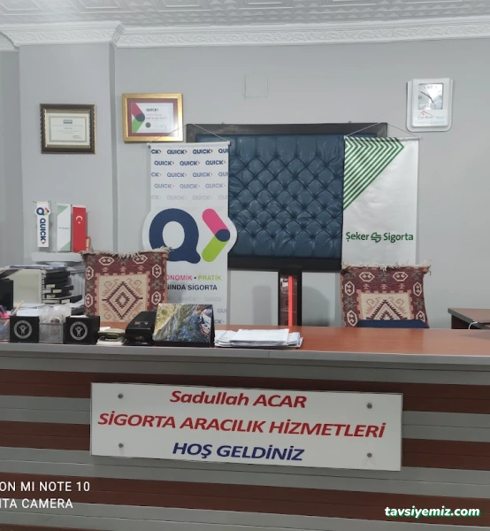 Sadullah Açar Sigorta Aracılık Hizmetleri Sadullah Açar Sigorta Aracılık Hizmetleri