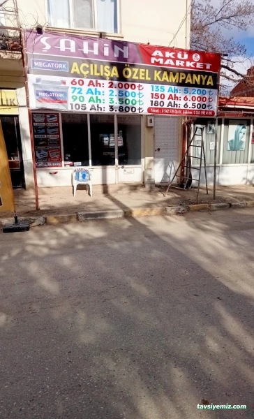 Şahin Akü Market Şahin Akü Market