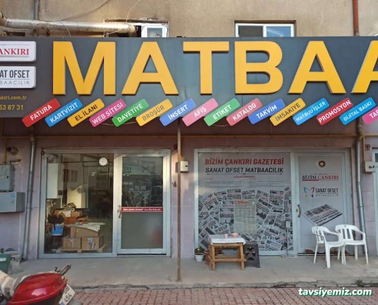 Sanat Ofset Çankırı Matbaa Sanat Ofset Çankırı Matbaa