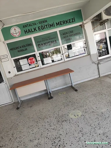 Serik Halk Eğitimi Merkezi Serik Halk Eğitimi Merkezi