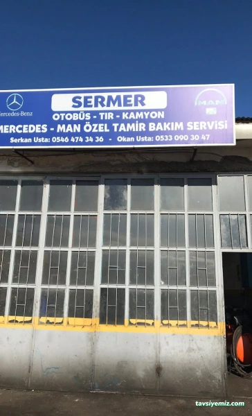 Sermer Otomotiv Tır Kamyon Tamirhanesi Sermer Otomotiv Tır Kamyon Tamirhanesi