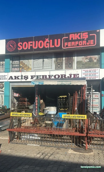 Sofuoğlu Akiş Ferforje Demir Doğrama Sofuoğlu Akiş Ferforje Demir Doğrama