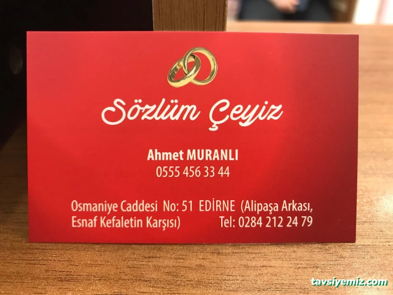 Sözlüm Çeyiz Mağazası Sözlüm Çeyiz Mağazası