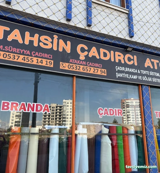 Tahsin Çadır Tente Ve Branda Hizmetleri Tahsin Çadır Tente Ve Branda Hizmetleri