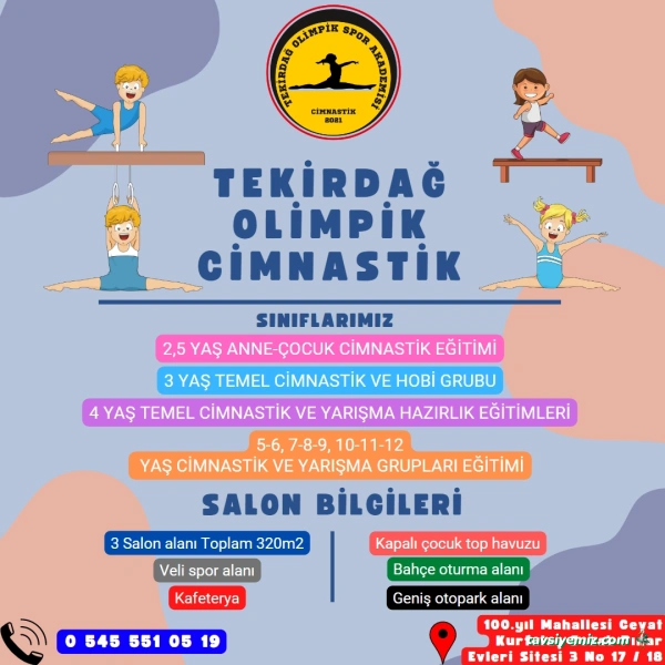 Tekirdağ Olimpik Cimnastik Ve Spor Akademisi Tekirdağ Olimpik Cimnastik Ve Spor Akademisi