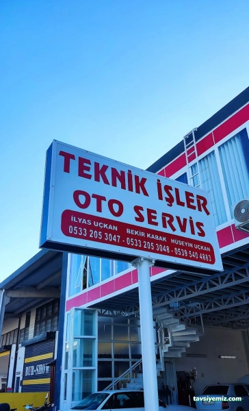 Teknik İşler Oto Servis Teknik İşler Oto Servis