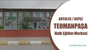 Teomanpaşa Halk Eğitimi Merkezi Teomanpaşa Halk Eğitimi Merkezi