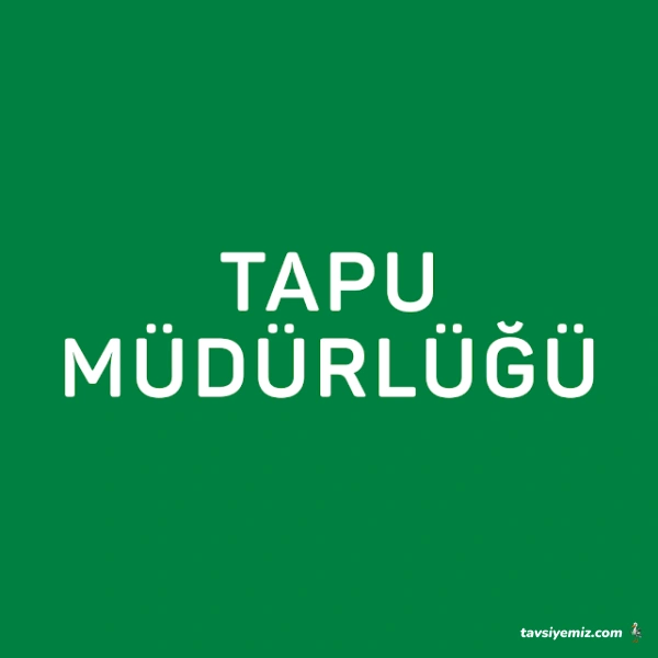 Tepebaşı Tapu Müdürlüğü