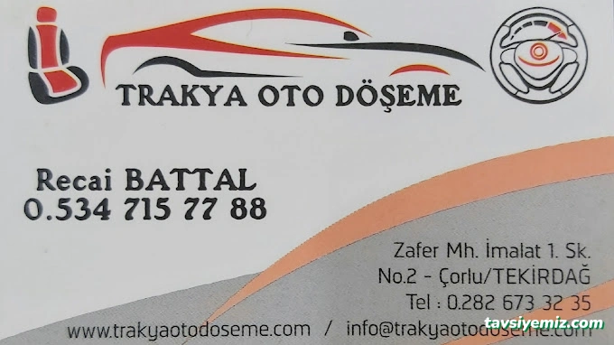 Trakya Oto Döşeme Trakya Oto Döşeme