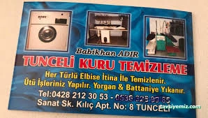 Tunceli Kuru Temizleme (Babikhan Adır) Tunceli Kuru Temizleme (Babikhan Adır)