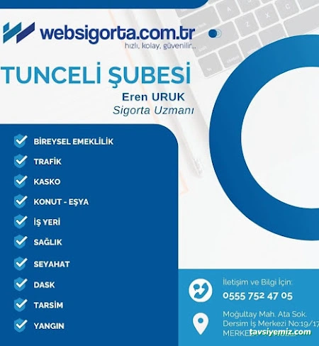 Tunceli Web Sigorta Tunceli Web Sigorta