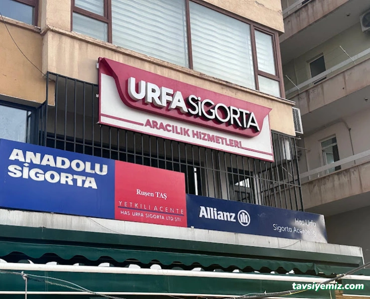 Urfa Sigorta Ve Aracılık Hizmetleri Urfa Sigorta Ve Aracılık Hizmetleri