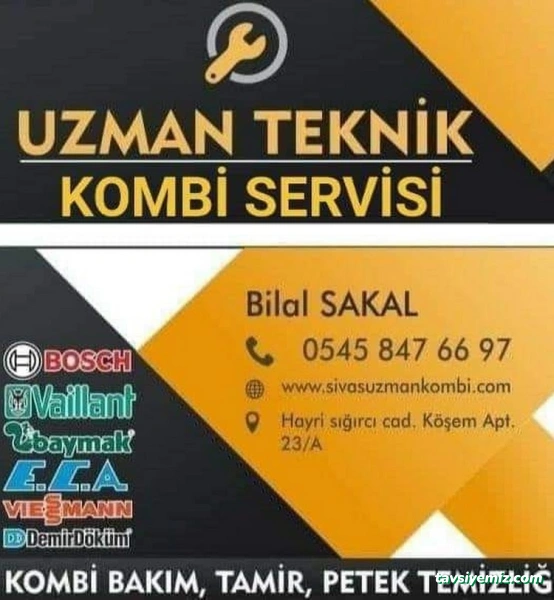 Uzman Teknik Kombi Servisi Sivas Uzman Teknik Kombi Servisi Sivas