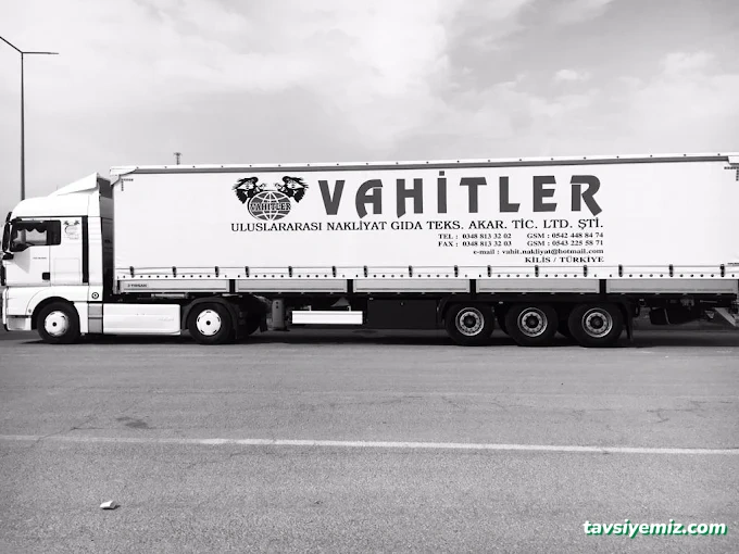 Vahitler Uluslararası Nakliyat Vahitler Uluslararası Nakliyat