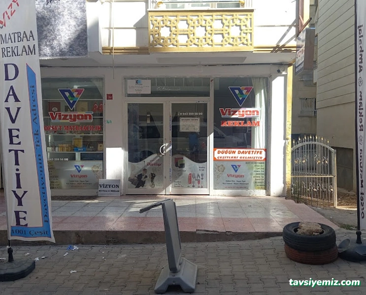 Vizyon Matbaa Reklam Siirt Vizyon Matbaa Reklam Siirt