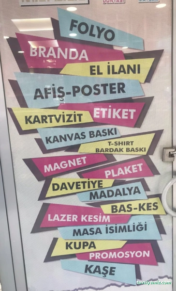 Yaldız Matbaa Davetiye Dünyası Copy Center Dijital Baskı Merkezi Yaldız Matbaa Davetiye Dünyası Copy Center Dijital Baskı Merkezi