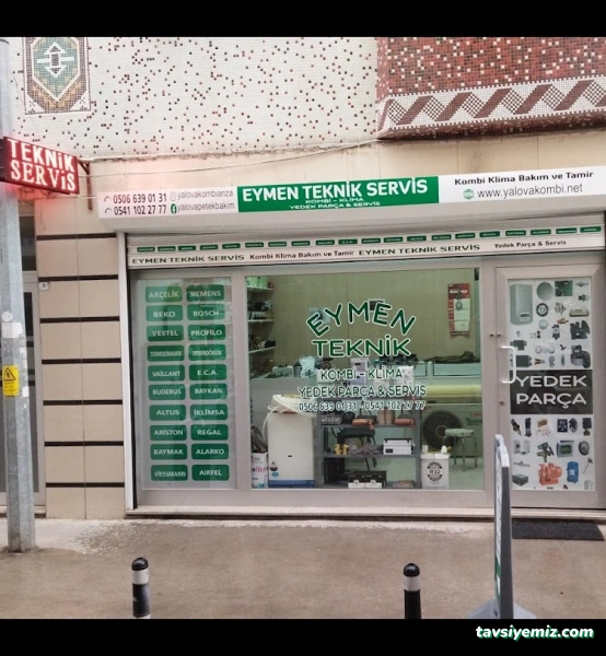 Yalova Eymen Teknik Kombi-Klima Yedek Parça Ve Servis Yalova Eymen Teknik Kombi-Klima Yedek Parça Ve Servis