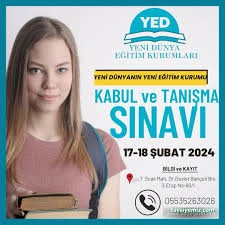 Yeni Dünya Eğitim Kurumları Yeni Dünya Eğitim Kurumları